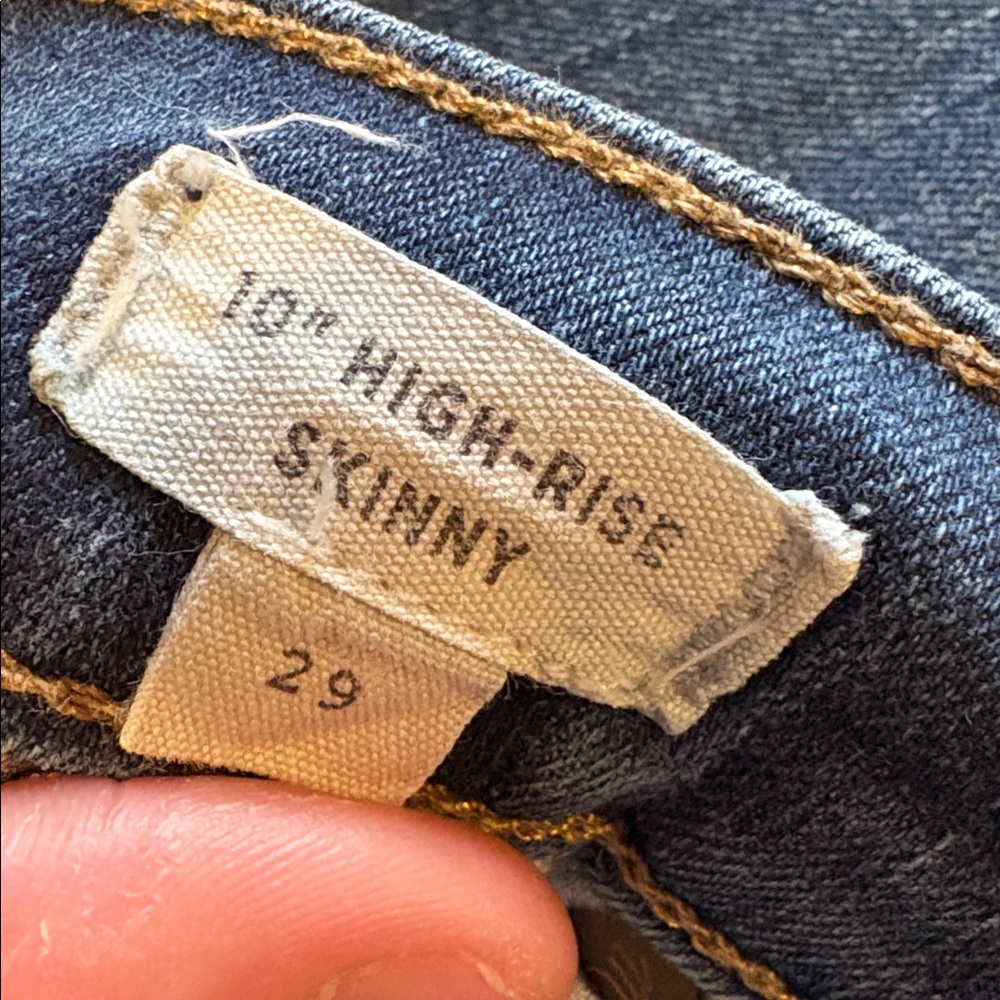 Madewell High Rise Skinny Jeans - Picture 3 of 4